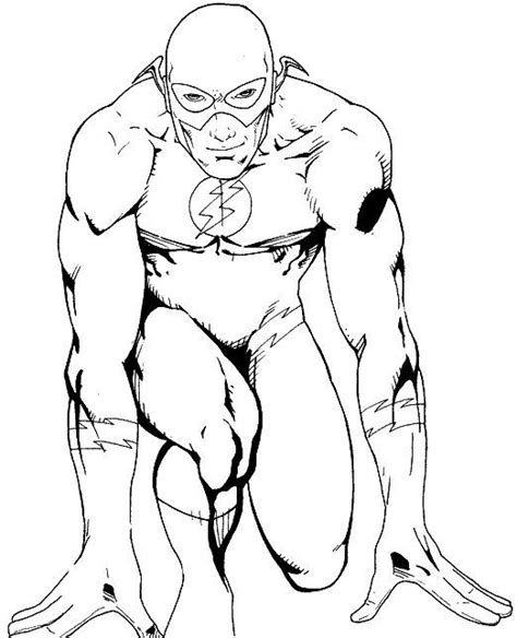 Free The Flash Coloring Pages Download Free The Flash Coloring Pages