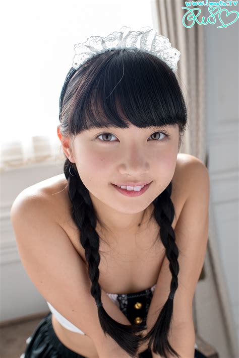 Rei Kuromiya 黒宮れい Hot U Junior Idol Maid Cosplay