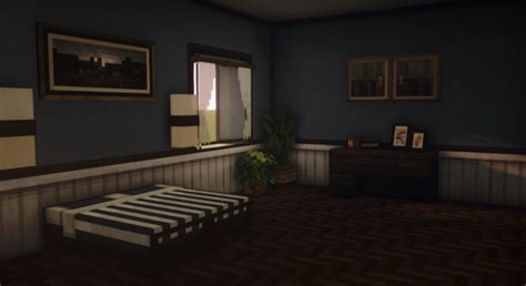 Cozy Bedroom Vanilla Rminecraft