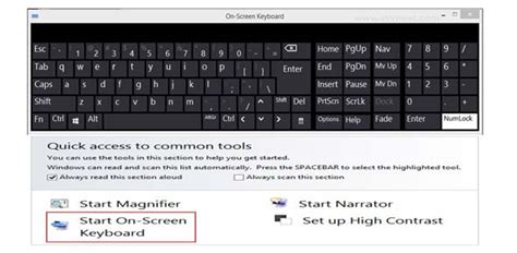 How To Use On Screen Keyboard In Windows Operating System