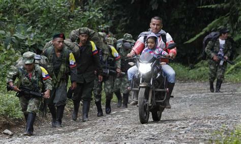 Last March Of The Farc Colombias Hardened Fighters Reach For A Normal