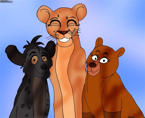 Nala With Shenzi And Nita By Rdj1995 On Deviantart