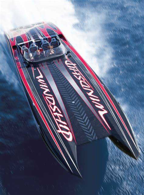 Mti Boat Featured In Powerboat Magazine On Display At The Miami Boat Show