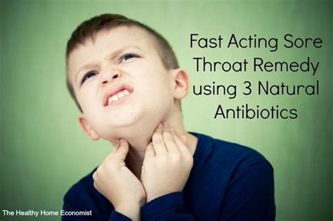 Fast Acting Sore Throat Remedy Using 3 Natural Antibiotics Whether