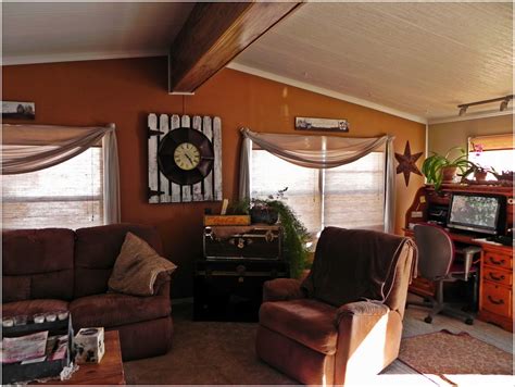 Modern living room layouts ideas. Shannon's Shabby Chic Double Wide Makeover