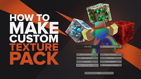 How To Make A Custom Texture Pack In Minecraft Tgg