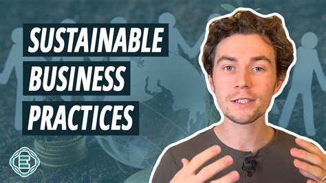 Breaking Down The Practices That Make A Business Sustainable Youtube