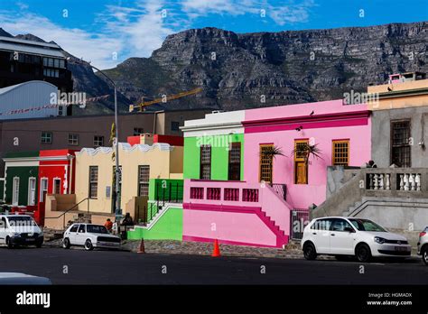 Bo Kaap Cape Town South Africa Stock Photo Alamy