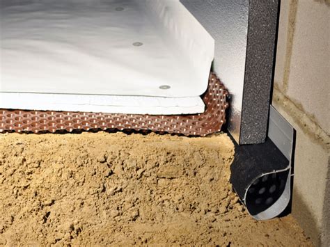 The Silverglo Crawl Space Wall Insulation System