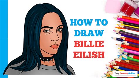 Billie Eilish Drawings Easy Tutorial