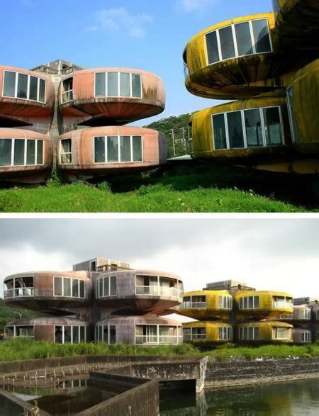 Sanzhi Pod House Taiwan Abandoned Places Abandoned Buildings