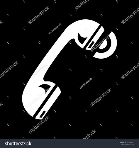 Phone Call Icon Stock Vector Royalty Free 495494071 Shutterstock