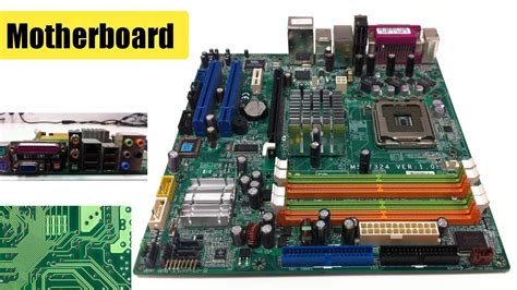 What Is Motherboard In Computer System Motherboard Part