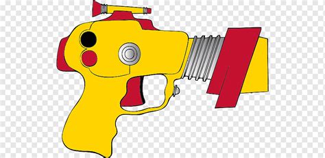 Laser Tag Raygun Arma De Fogo Revólver Dos Desenhos Animados S Texto