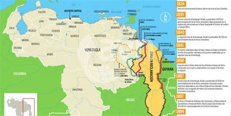 Venezuela Ratifica Derechos Históricos Sobre La Guayana Esequiba