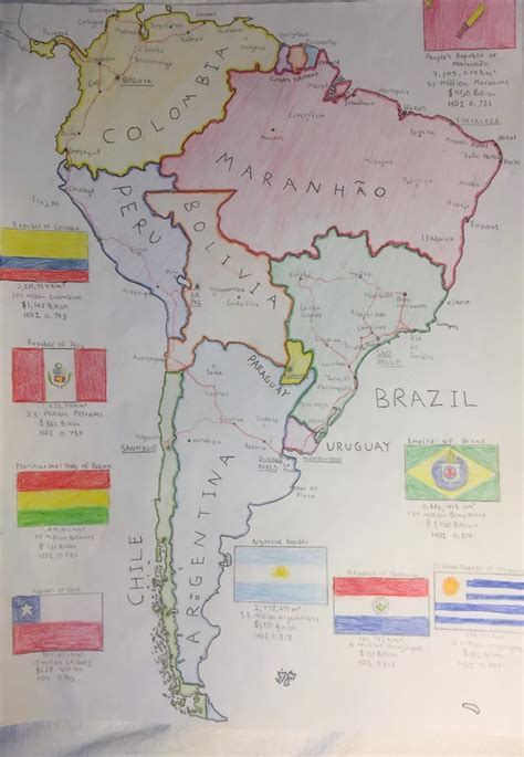 Alternate Map Of South America Imaginarymaps