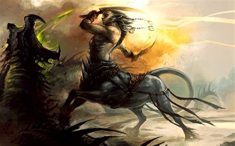 Centaurus Fantasy Artwork Centaur Mythological Creatures
