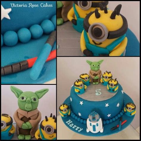 Minion And Star Wars Cake Star Wars Cake Cake