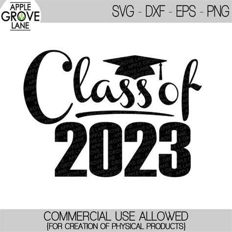 2023 Graduation Cap Svg 2023 Graduation Cap Svg Graduation Etsy Gambaran