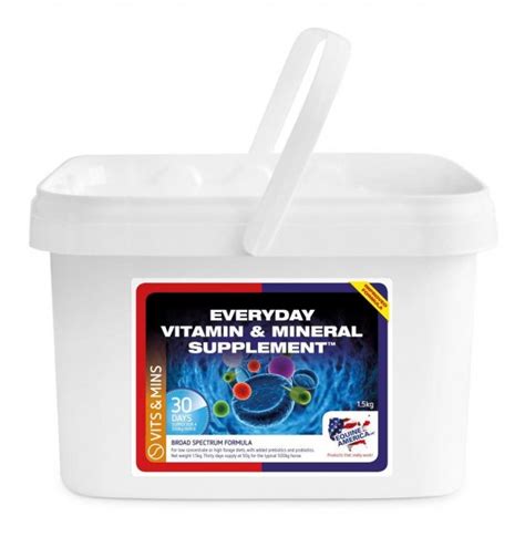 Vitamin and mineral supplement use in the united states. Equine America Vitamin & Mineral Supplement - Tally Ho ...