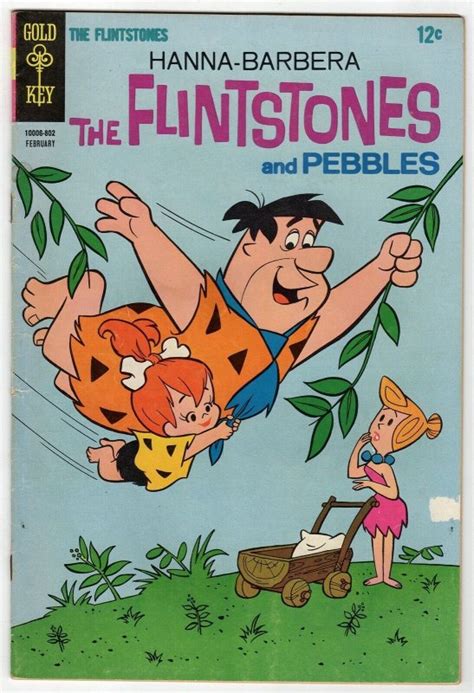 Flintstones 44 Original Vintage 1970 Gold Key Comics Fred Wilma