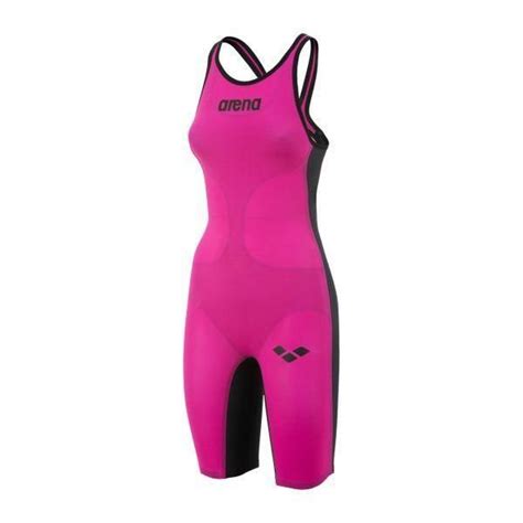 New Arena Womens Racing Swimsuit Carbon Air Fbslob Open Back Fina