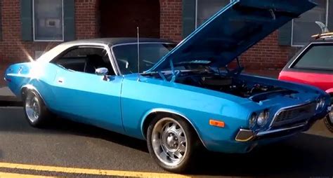 Beautiful 1972 Dodge Challenger 440 In Petty Blue Hot Cars