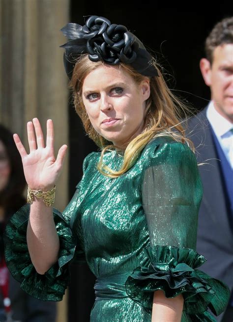 Dressed To Impress Princess Beatrice Makes A Statement In Floral