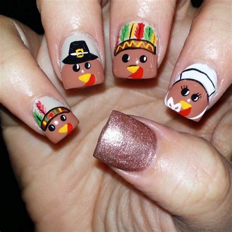 Thanksgiving Nail Art Designs That Youll Actually Want To Wear