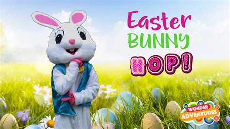 Easter Bunny Hop Fun Song For Kids For Easter Youtube