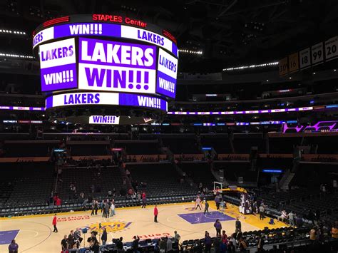 Lakers Win Fam Was Out There To Watch The Lakers For The First Time