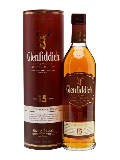 Glenfiddich 15 Year Old Solera Vat Single Malt Whisky House Of Malt