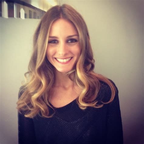 My Client Olivia Palermo With My Six Strokes Of Balayage Pieces At