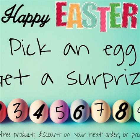 Pick An Egg Comment And I Will Let You Know What Your Surprise Is My Website Link Is
