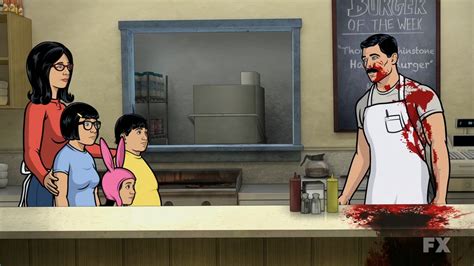 That Archerbobs Burgers Crossover Youve Been Waiting For Happened