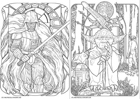 Star Wars Printable Coloring Pages Adult