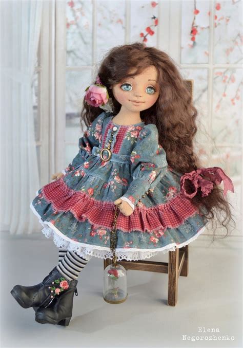 Текстильные куклы Елены Негороженко Обсуждение на Liveinternet