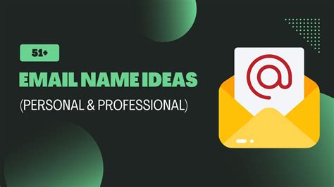 51 Best Email Address Name Ideas That Work In 2023