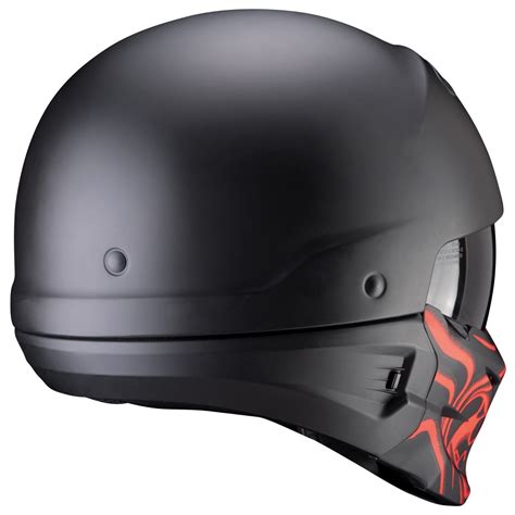 Купить шлем Scorpion Exo Combat Evo Samurai Red