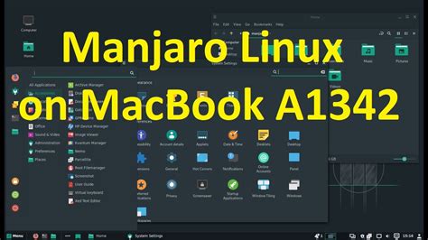 Manjaro Linux Install On Macbook A1342 Mid 2010 Youtube