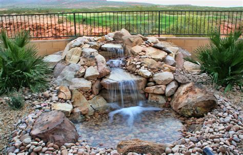 Adding Waterfalls To The Landscape Enhances Its Appeal Rock On Walls