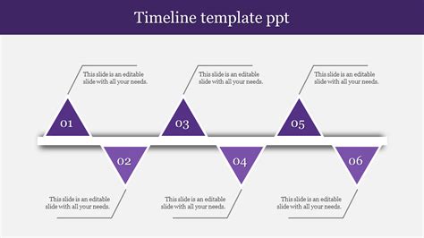Editable Timeline Template Ppt