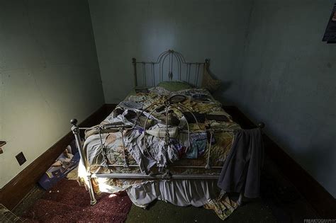 Bedroom In Abandoned House