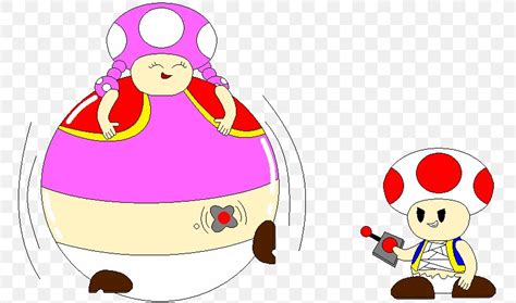 Toad Princess Peach Rosalina Mario Kart Body Inflation Png
