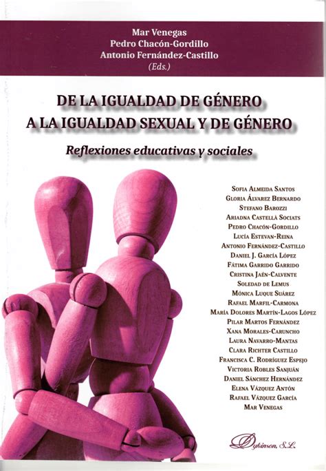 Pdf Introducción De La Igualdad De Género A La Igualdad Sexual Y De Género