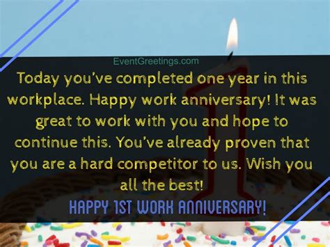 Celebrate with your friend on their work anniversary. 15 Unique Happy 1 Year Work Anniversary Quotes With Images