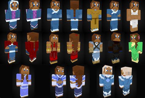 Custom Minecraft Skins Katara From Avatar The Last Airbender Minecraft