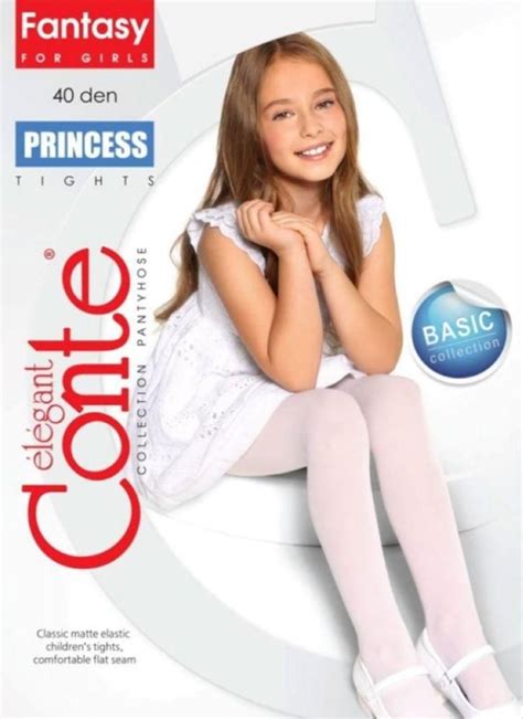 Conte Elegant Semi Opaque Tights For Girls Princess 40 Den 18С 229СП