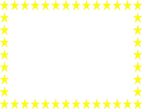 Yellow Border Frame Png Pic Png Mart