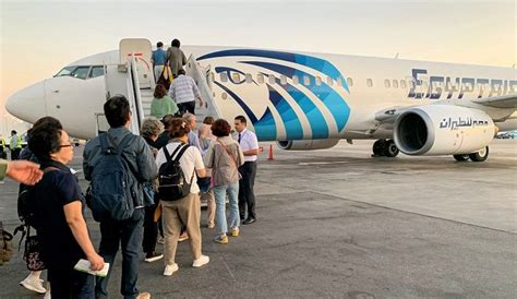 مصر للطيران تٌسير 36 رحلة جوية غداُ الخميس لنقل 3500 راكب بوابة